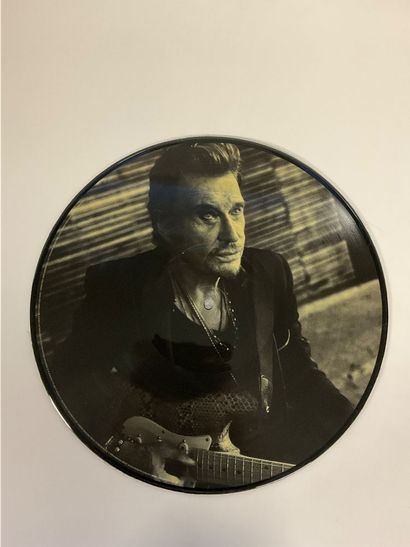 Johnny Hallyday, 4 pictures disc album 33...