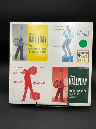 Johnny Hallyday, «4 Juke-box sur 1 Maxy 45T,...