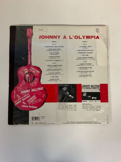 Johnny Hallyday, double album «Johnny à l’Olympia,...