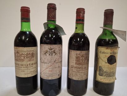 Set of 4 bottles:
1 Château des Lugaignac...