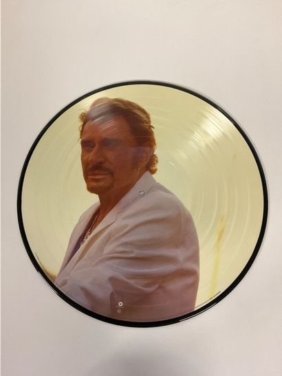 Johnny Hallyday, 4 pictures disc, albums...