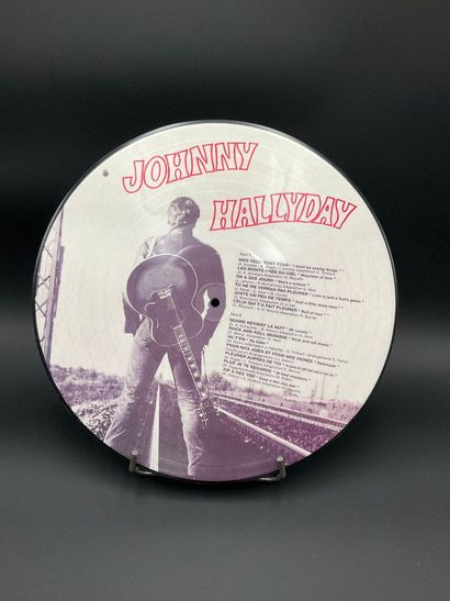 Johnny Hallyday, picture Disc, collection...