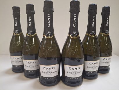 6 Bouteilles Canti Pinot Grigio Brut Héritage,...