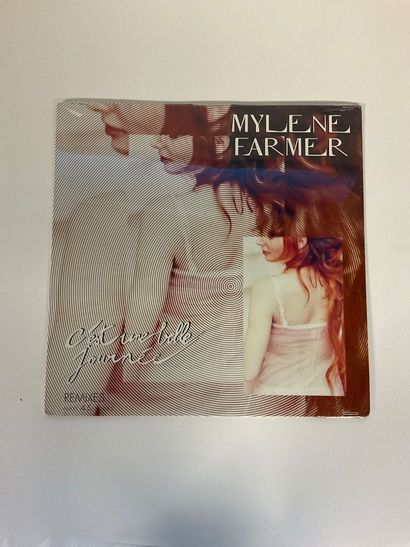 Mylène Farmer, 4 Maxy 45T dont 1 pictures...