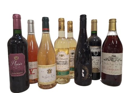 8 Bouteilles divers Comme sur la photo