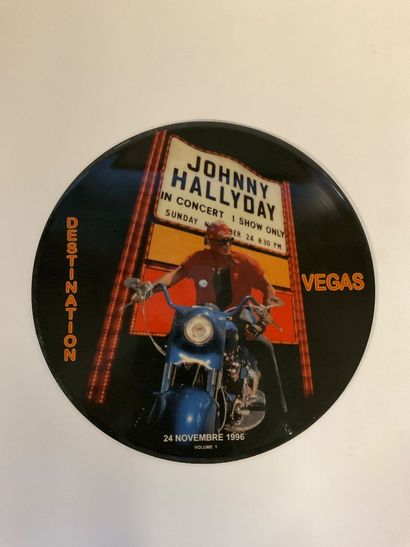 Johnny Hallyday, album pictures disc «Destination...