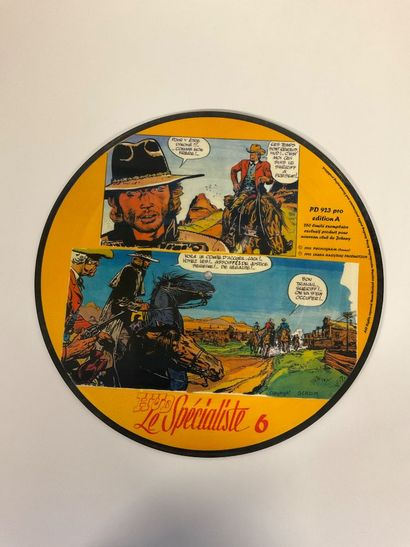 Johnny Hallyday, 4 pictures disc album 33...