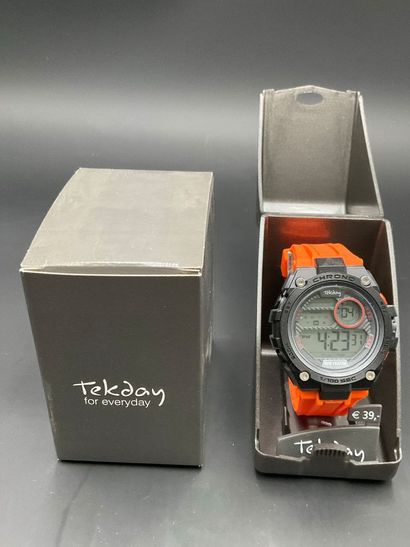 TEKDAY, montre bracelet homme, bracelet en...
