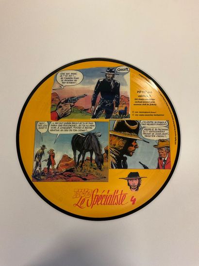 Johnny Hallyday, 4 pictures disc album 33...