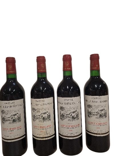 4 Saint Emilion 1993 Château Belle Assise...