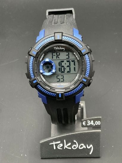 TEKDAY, montre quartz digital, bracelet et...