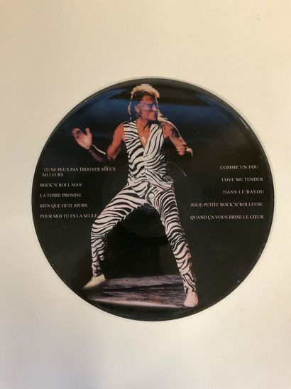 Johnny Hallyday, album pictures disc «Destination...