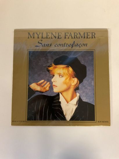 Mylène Farmer, 4 Maxy 45T dont 1 pictures...