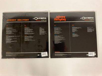 Johnny Hallyday, 2 doubles albums 33T, Johnny...