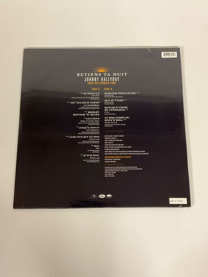 Johnny Hallyday, album 33T, picture disc...