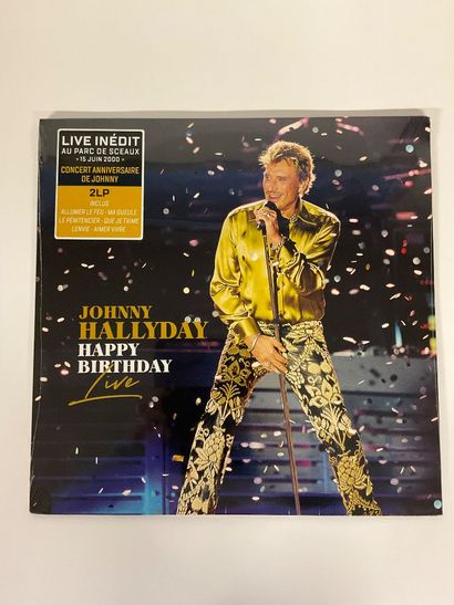 Johnny Hallyday, double album 33T , Happy...