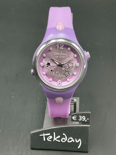TEKDAY, montre quartz, bracelet et boitier...