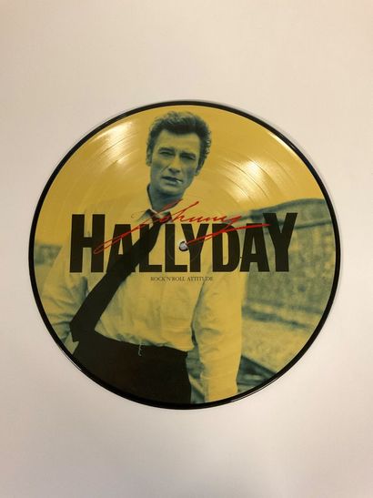 Johnny Hallyday, 4 pictures disc album 33...