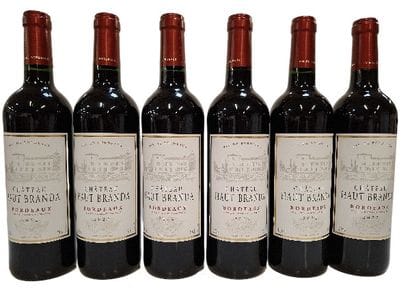 6 Bouteilles Château Haut Branda, 2022 B...