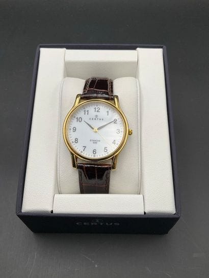 CERTUS, Montre Homme, mouvement quartz, Bracelet...