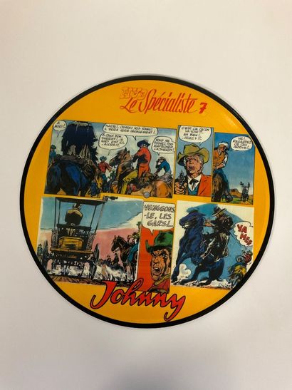 Johnny Hallyday, 4 pictures disc album 33...
