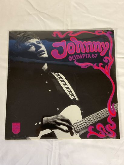 Johnny Hallyday, album 33 T, OLYMPIA 67 enregistrement...