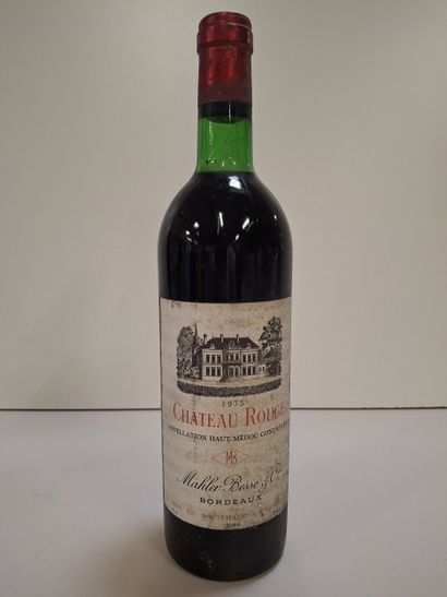 1Château Rouge 1975 Mahler-Besse J. C, good...