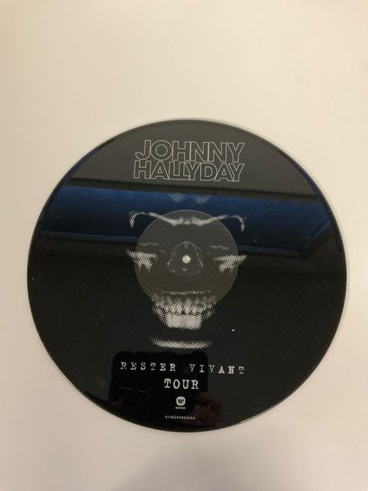 Johnny Hallyday, 4 pictures disc, albums...