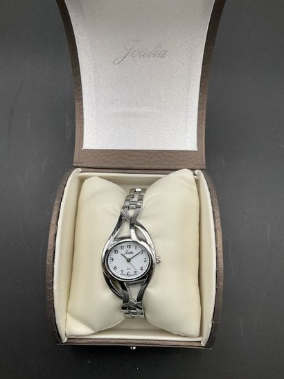 JOALIA, montre femme, bracelet acier, cadran...