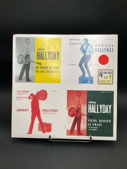 Johnny Hallyday, «4 Juke-box sur 1 Maxy 45T,...