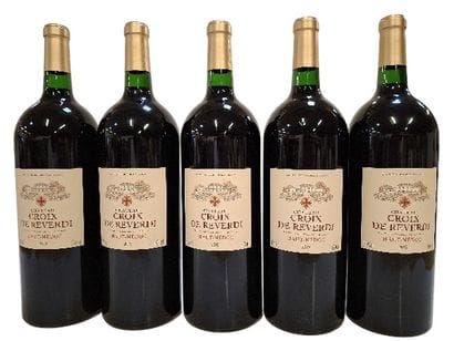 5 Magnums 150cl Haut Médoc 2019 Château Croix...