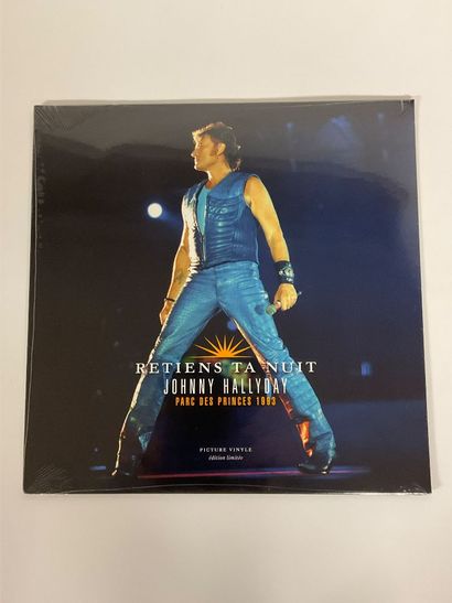 Johnny Hallyday, album 33T, picture disc...