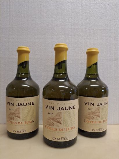 3 Vin Jaune du Jura 2017 Côtes de Jura Marcel...