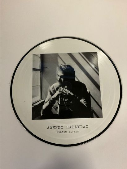 Johnny Hallyday, 4 pictures disc album 33...