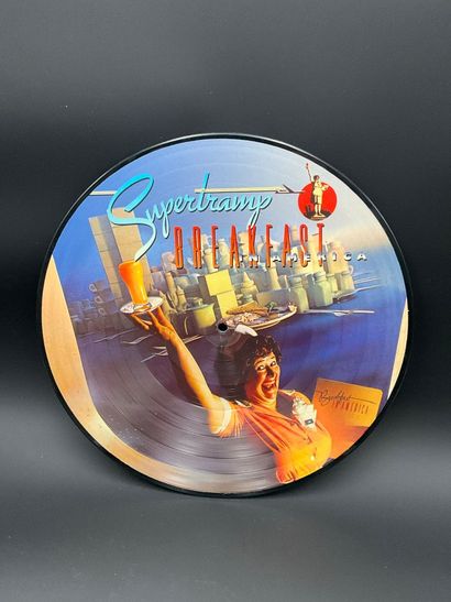 Supertramp, picture disc, album 33 T 
