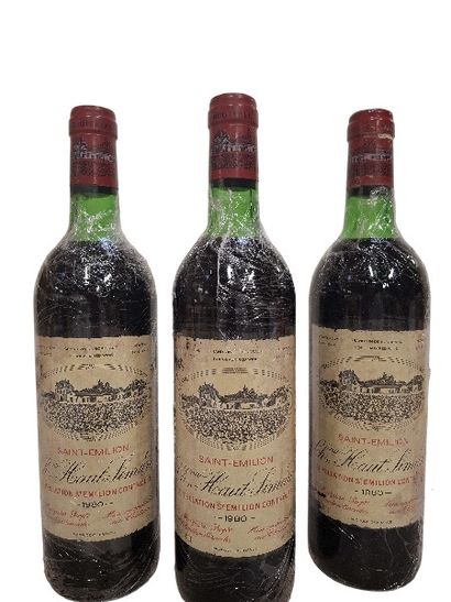 3 Château Haut Simard 1980 Saint Emilion...