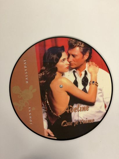 Johnny Hallyday, 3 pictures disc : 2 albums...