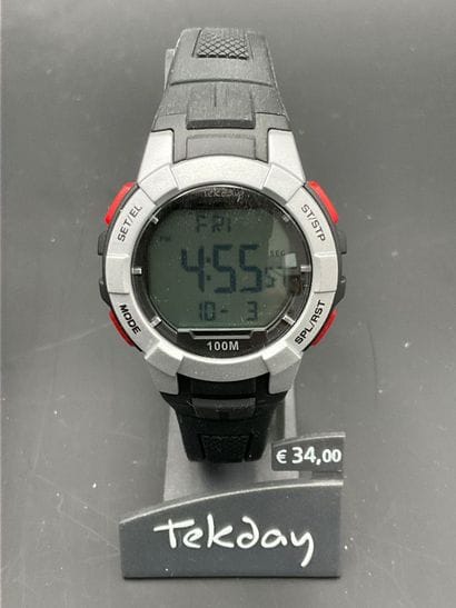 TEKDAY, montre quartz digital, bracelet et...