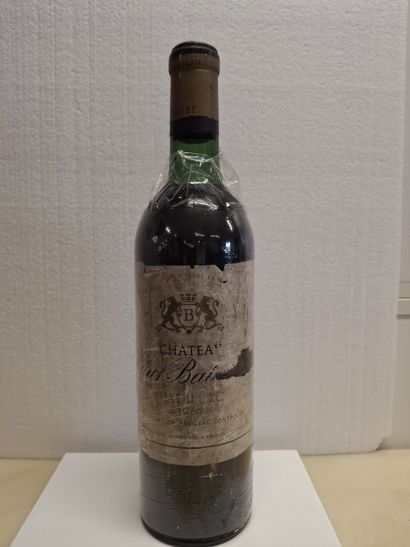 1 Château Haut Batailley 1967 Grand Cru Classé...