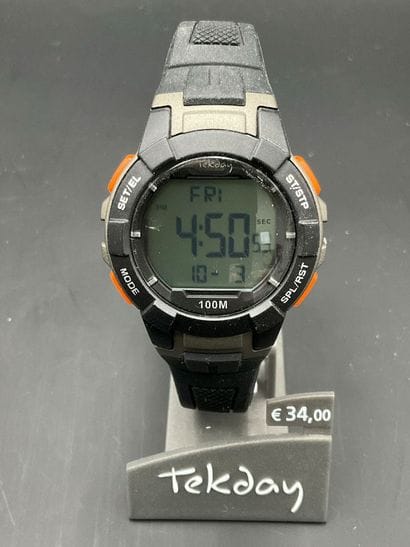 TEKDAY, montre quartz digital, bracelet et...