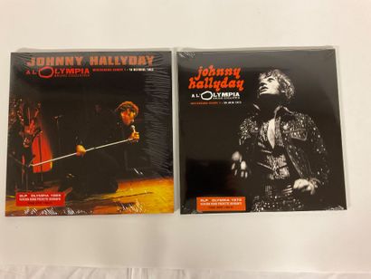 Johnny Hallyday, 2 doubles albums 33T, Johnny...