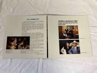 Johnny Hallyday, double album 33T Johnny...