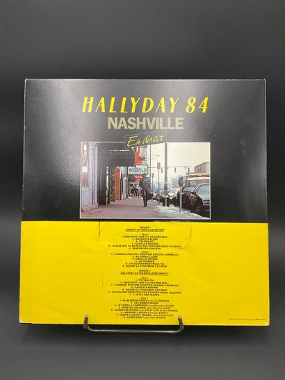 Johnny Hallyday, double album 33T Johnny...