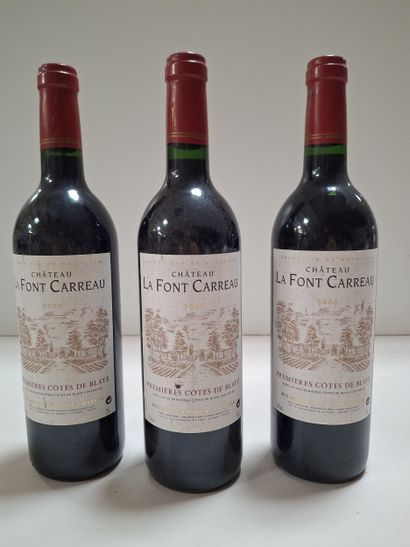 3 Château La Font Carreau 2000 premières...