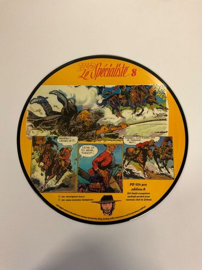 Johnny Hallyday, 4 pictures disc album 33...