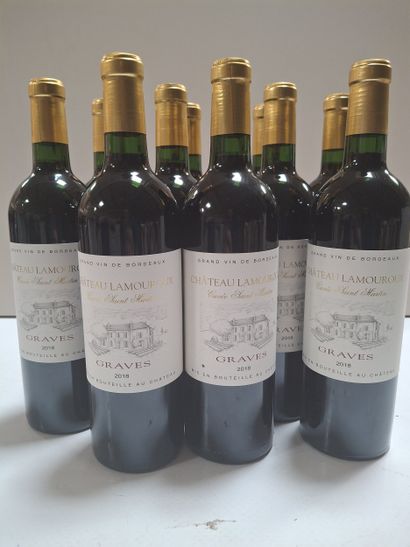 9 Graves, Château Lamouroux 2018 Cuvée Saint...