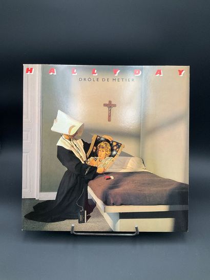 Johnny Hallyday, double album 33T Johnny...