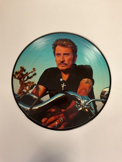 Johnny Hallyday, 3 pictures disc : 2 albums...