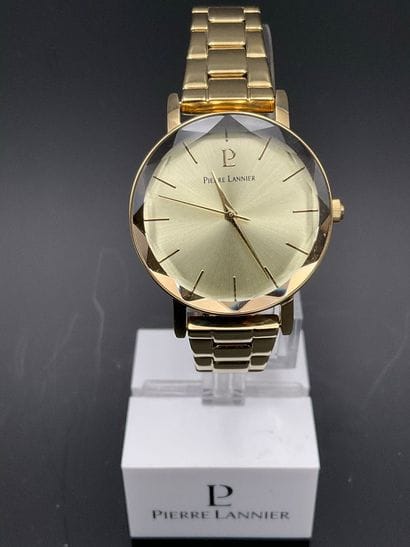 PIERRE LANNIER, montre femme bracelet acier...
