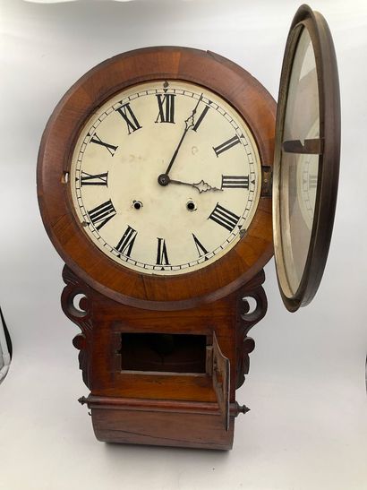 Horloge murale américaine fin XIX ème 